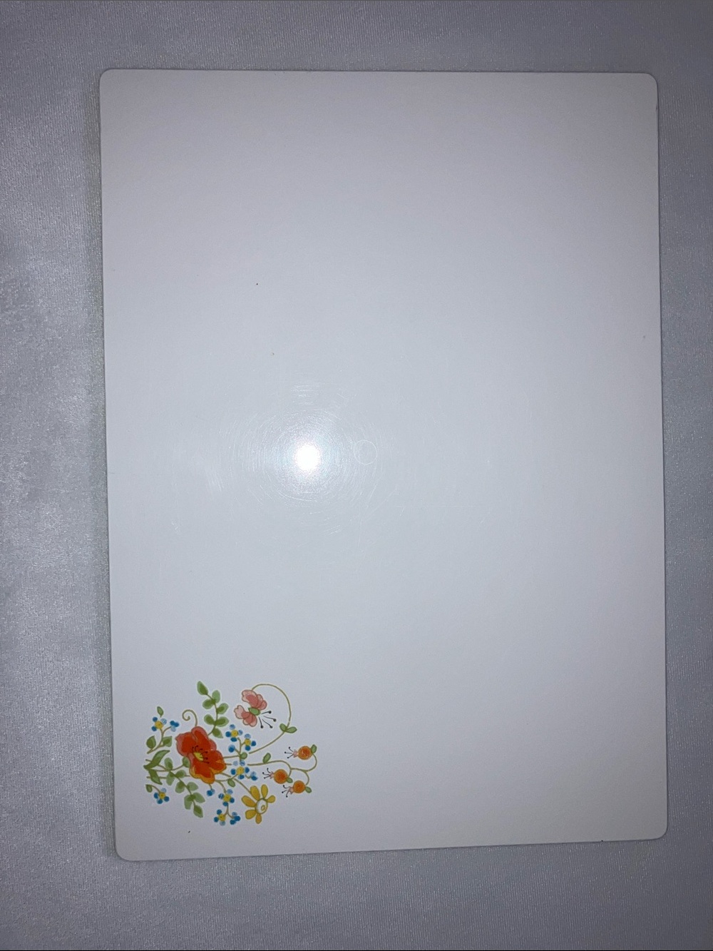 Vintage Corningware Wildflower Counter Saver